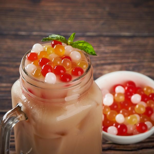 Tea Zone Rainbow Popping Pearls 7lbs Jars