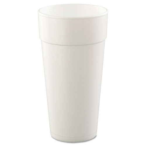 Dart 24J16 24oz Foam Drink Cups, 500/Carton