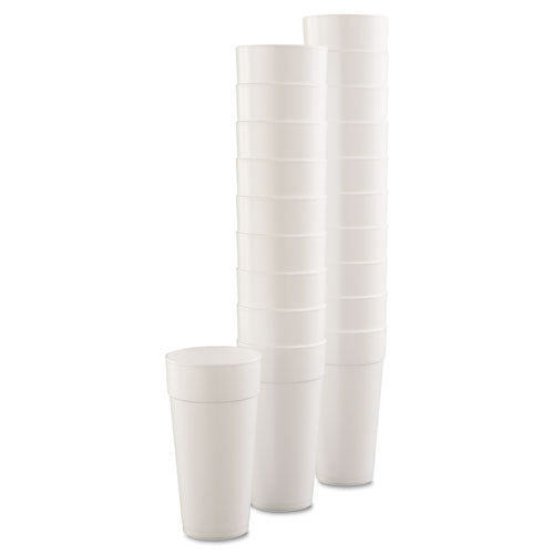 Dart 24J16 24oz Foam Drink Cups, 500/Carton