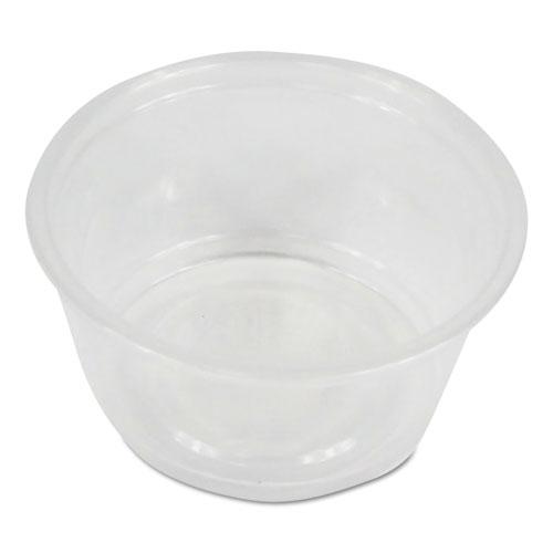 Wees Express 2oz Portion Cups, Clear, 2500/Carton