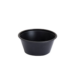 3.25oz Black Portion Cup 2,500/Case