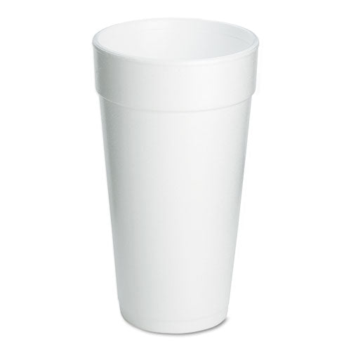 Dart 20J16 20oz Foam Drink Cups, 500/Carton