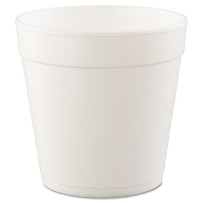 32oz White Food Containers, 500 Cups/Case