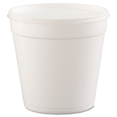 32oz White Food Containers, 500 Cups/Case