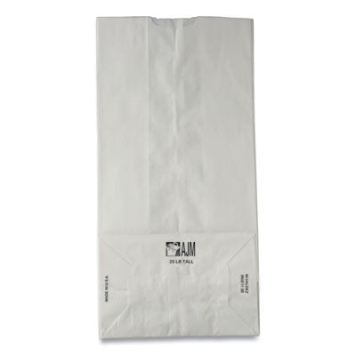 2 lb White Grocery Bag , 30 lbs Capacity 500/Case