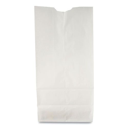 10 lb White Grocery Bag , 35 lbs Capacity 500/Case