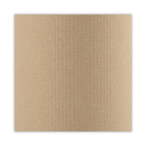 Hardwound Paper Towels, Nonperforated 1-Ply Natural, 350 ft, 12 Rolls/Carton