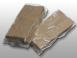 LD Gusset Poly Bags 8IN x 4IN x 18IN, 1 Mil 1,000/case