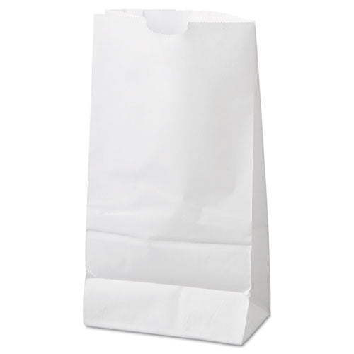 6 lb White Grocery Bag , 35 lbs Capacity 500/Case