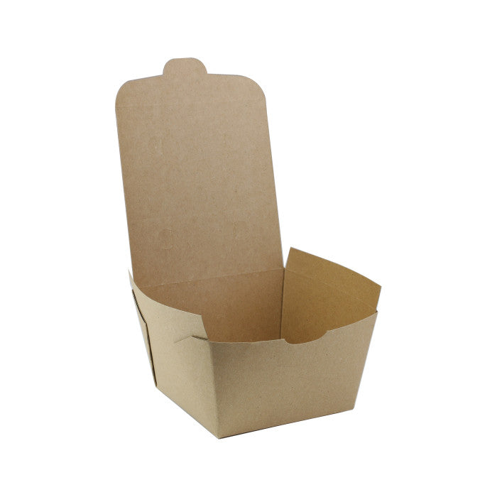 Earthchoice 4.5" X 4.5" X 3.25", 46 oz. OneBox® Paper Kraft Box, 200 ct.