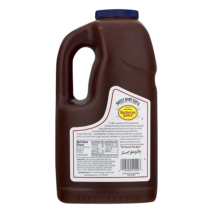 Sweet Baby Rays Barbecue Sauce 1 Gallon - 4/case