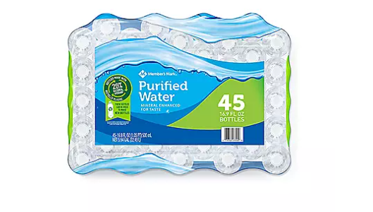 Member's Mark Purified Drinking Water (16.9 fl. oz, 40 pk.)