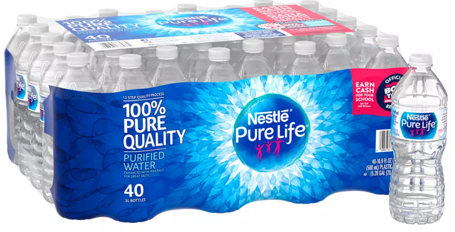 Nestle Pure Life Purified Water, 40 pk./16.9 oz.