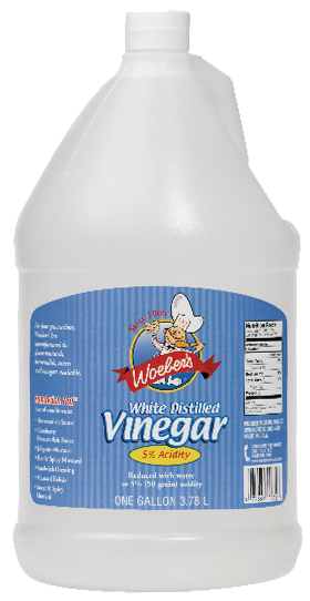 Woeber 5% Distilled White Vinegar 4/1 Gallon