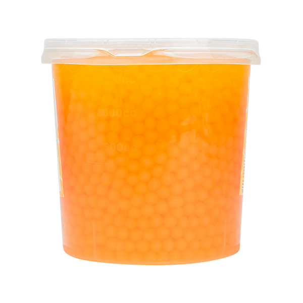 Tea Zone Mango Popping Pearls 7lbs Jar