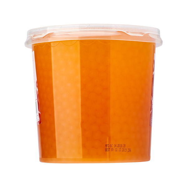 Tea Zone Passion Fruit Popping Pearls 7lbs Jar