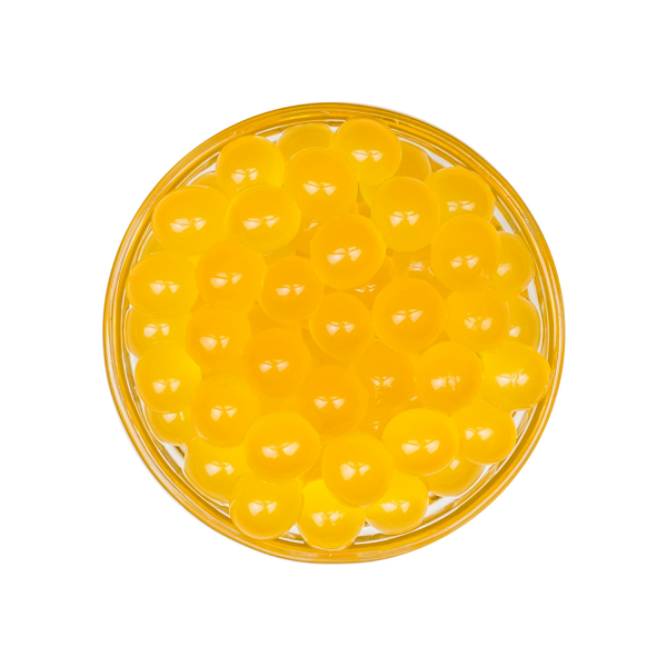Tea Zone Passion Fruit Popping Pearls 7lbs Jar