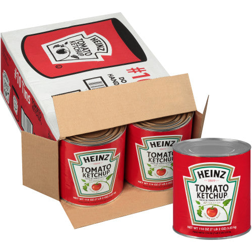 HEINZ Ketchup #10 Can, 114 Oz. (Pack Of 6)