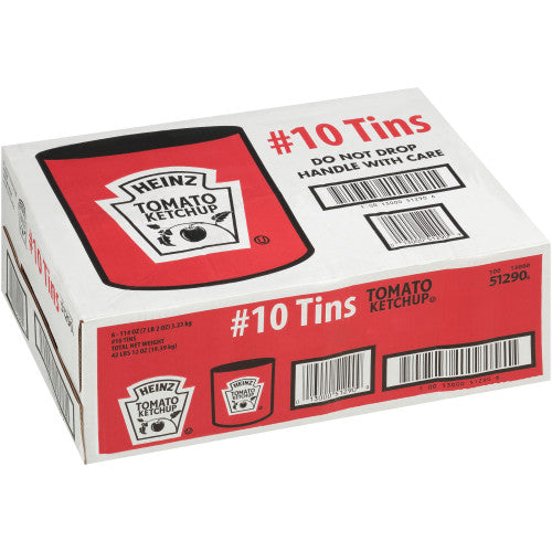 HEINZ Ketchup #10 Can, 114 Oz. (Pack Of 6)