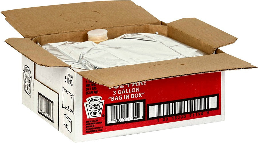 3 Gallon Ketchup Pouch, Vol-Pak "Bag In Box"